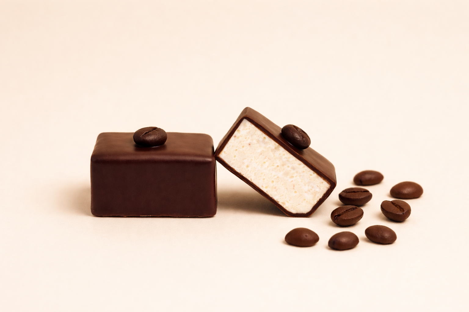 Coffee Bean & Dark Chocolate Marshmallow