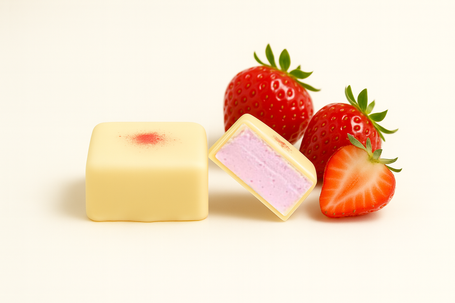 Strawberry & White Chocolate Marshmallow