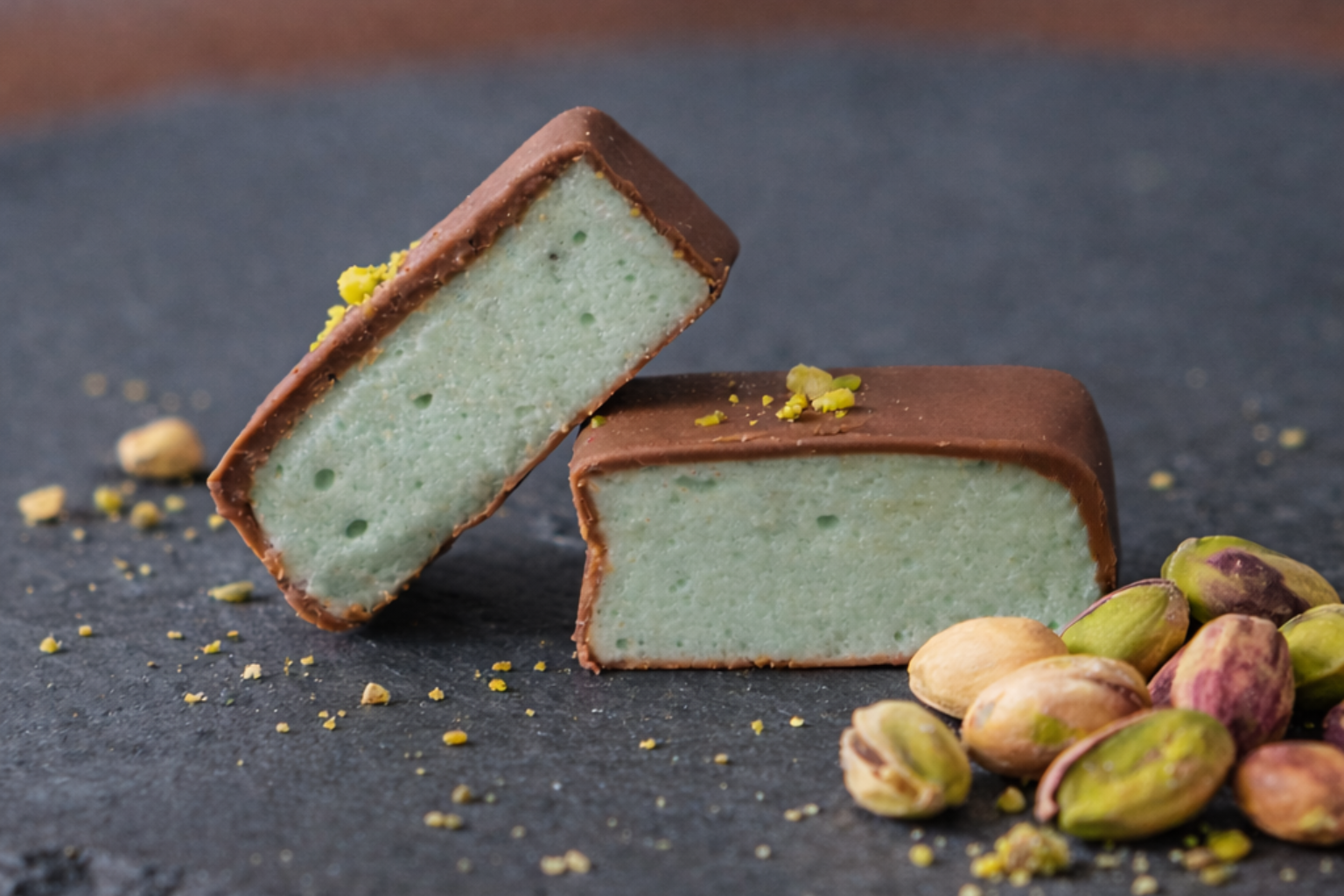 Pistachio & Milk Chocolate Marshmallow
