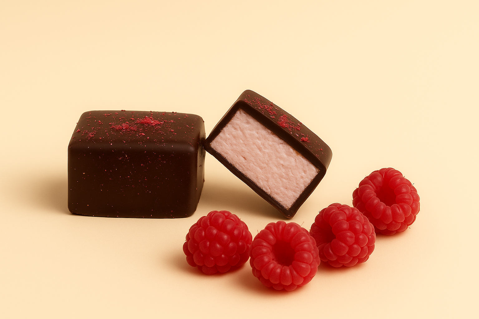 Raspberry & Dark Chocolate Marshmallow